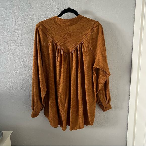Free People Can't Stop Dreaming Button Down Tunic - Picture 9 of 9